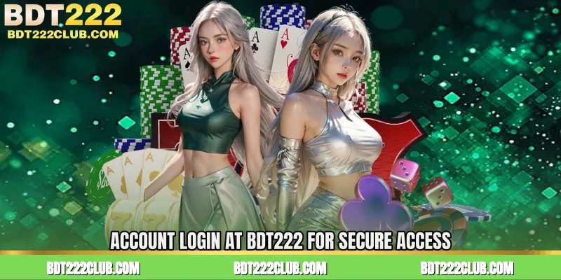 Account Login at BDT222 for Secure Access