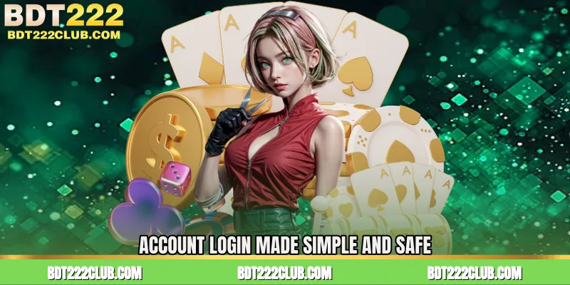 Account Login Made Simple and Safe