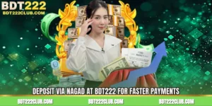 Deposit Via Nagad at BDT222 for Faster Payments