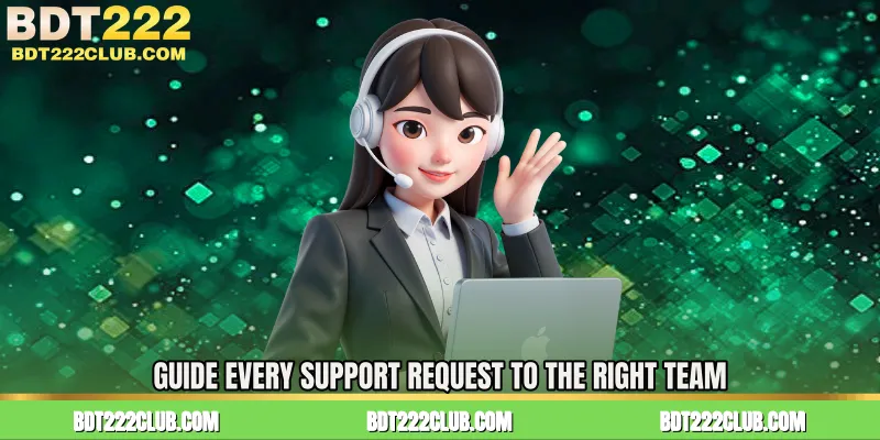 Guide Every Support Request to the Right Team