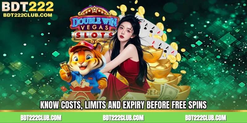 Know Costs, Limits and Expiry Before Free Spins