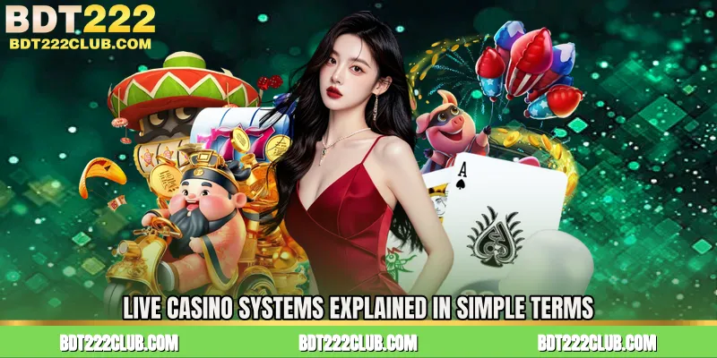 Live Casino Systems Explained in Simple Terms