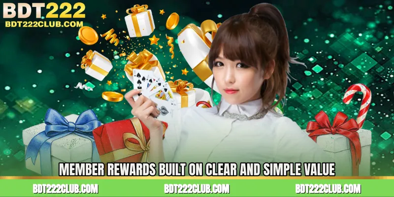 Member Rewards Built on Clear and Simple Value